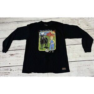 Steven Rhodes Fun At The Farm Long-sleeve T Shirt Size Large L Horror Graphic